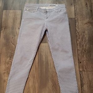 Zara Woman Medium Rise Slim Fit Pant